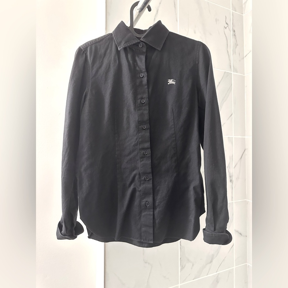 Burberry Blue Label Vintage Black Shirt